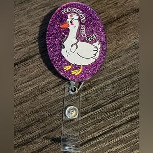 Registered Silly Goose badge reel